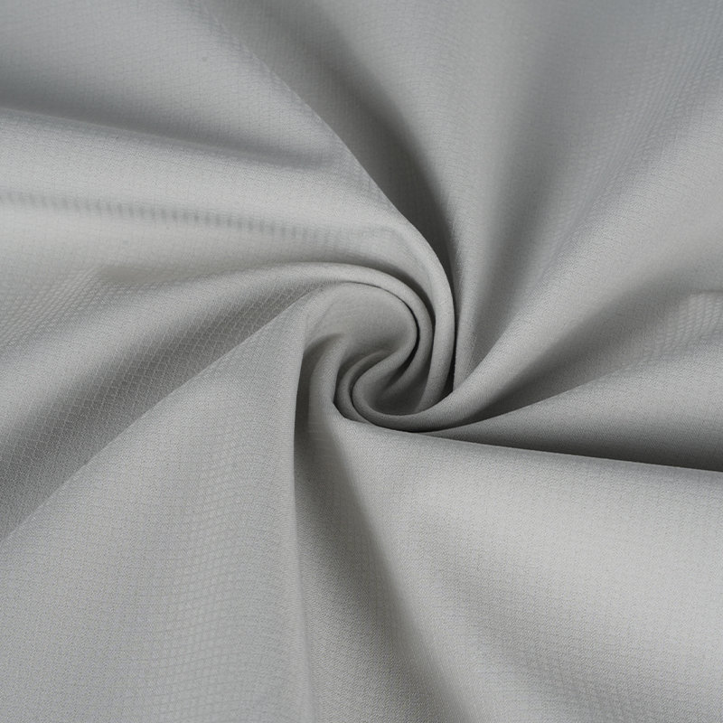 Tissu en velours mercerisé transparent moyen TPU extensible dans les quatre sens à grille cachée 428