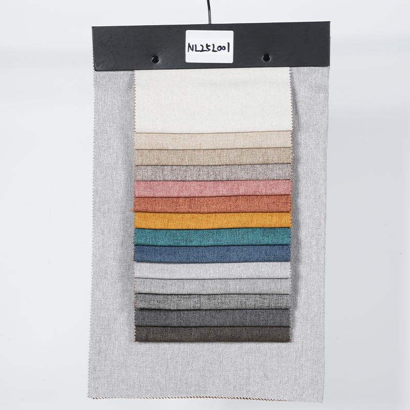 Tissu de canapé plat en polyester
