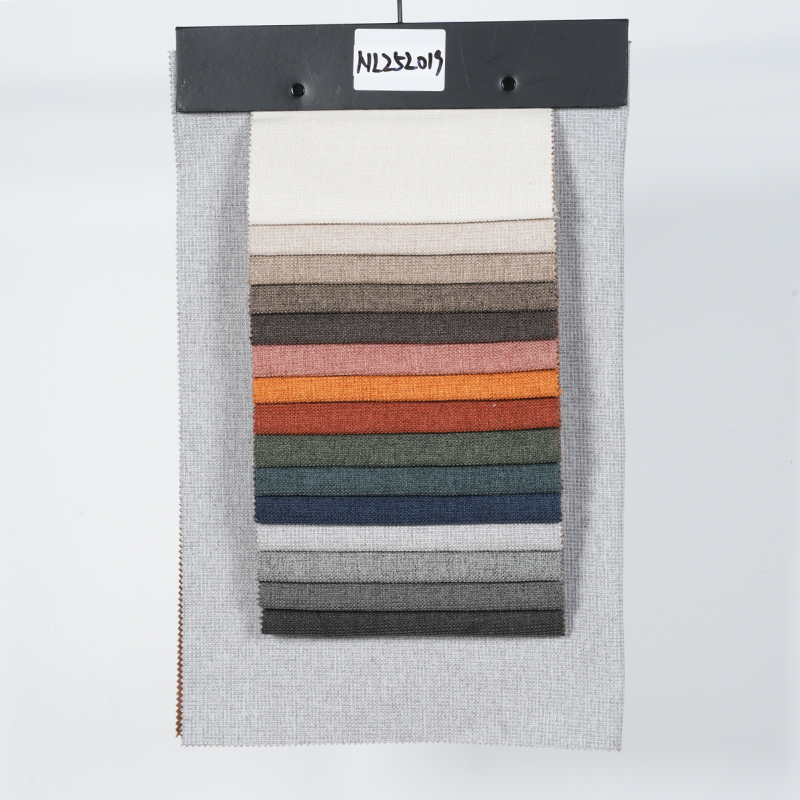 Tissu de canapé en polyester à surface de meulage