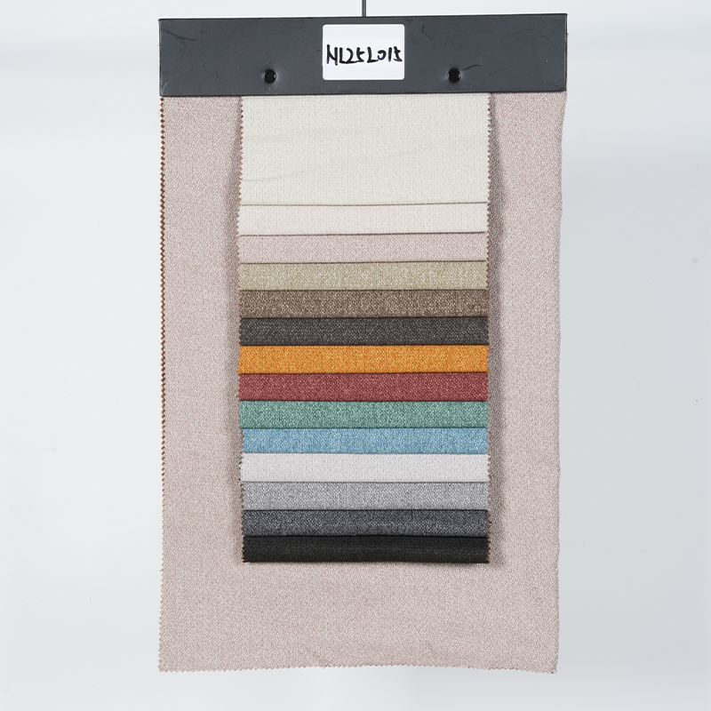 Tissu de canapé en polyester à rayures épaisses et fines